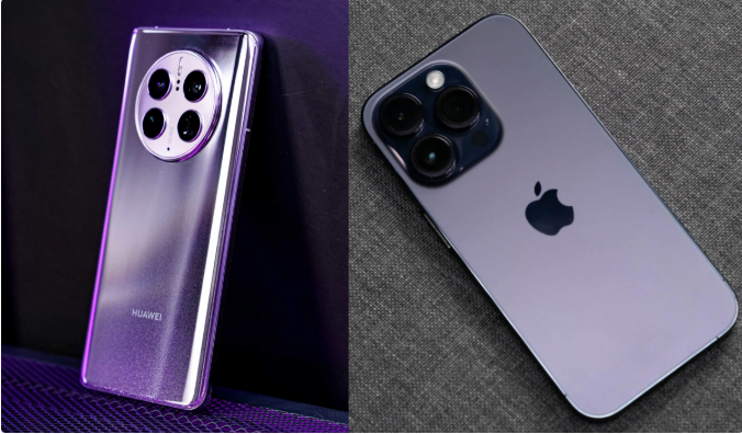 南圣镇苹果14维修分享华为Mate50与iPhone14哪个好？ 