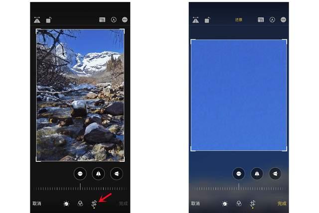 南圣镇苹果手机维修分享iPhone手机如何使用裁剪功能隐藏照片 