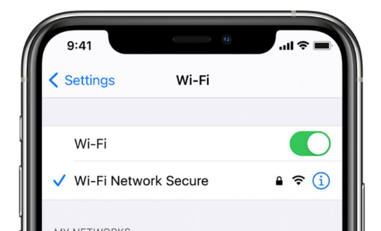 南圣镇苹果手机维修分享iPhone遇Wi-Fi漏洞怎么办 