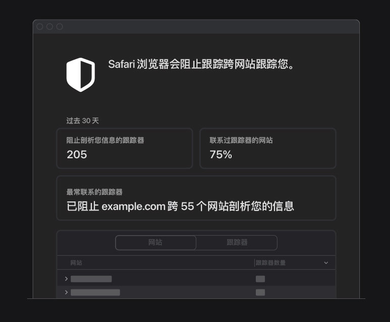 南圣镇苹果手机维修分享如何在 Safari 浏览器中查看和打开隐私报告 